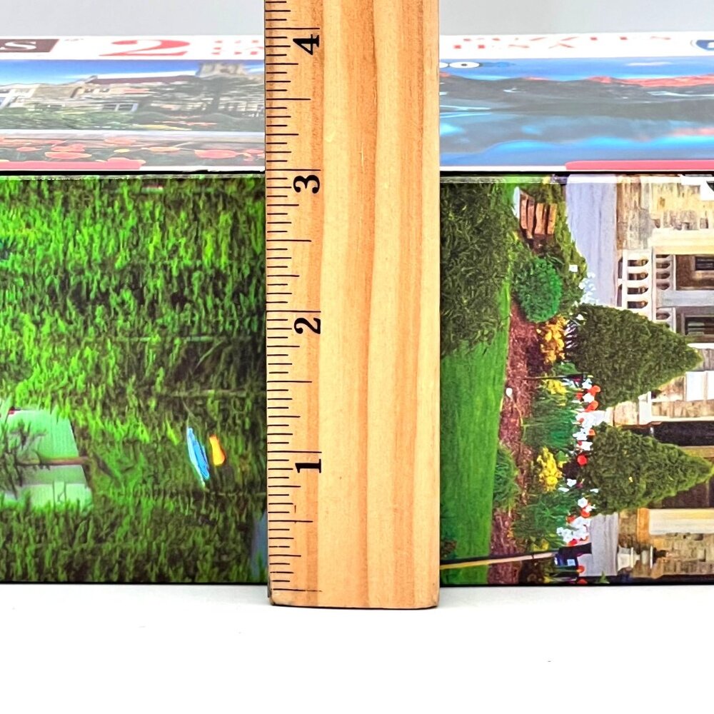 Keepsakes 2 Giftable 500-Piece JIgsaw Puzzles Casa Loma Moraine Lake Scenes New - Picture 14 of 15